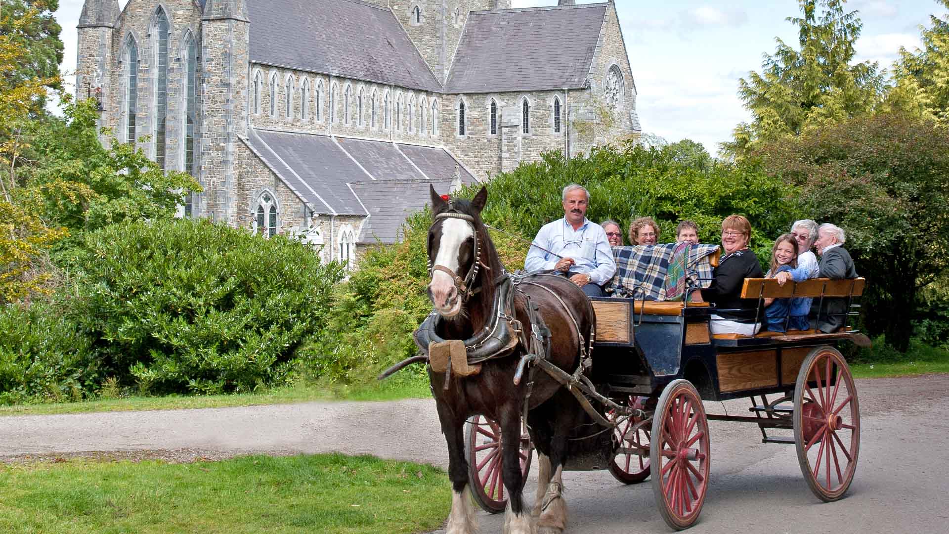 Killarney Jaunting Cars ©Stephen Power - Tourism Ireland