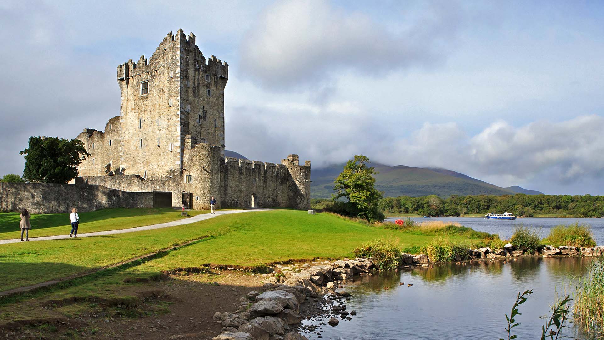 Eoss Castle and Lake Leane